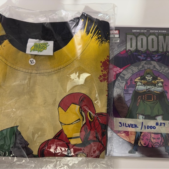 DOOM v Iron Man Chronic Images Tee XL - Picture 5 of 5